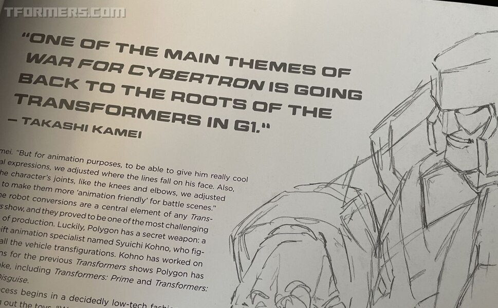 The Art And Making Of Transformers War For Cybertron Trilogy Book Page  Image  (7 of 24)